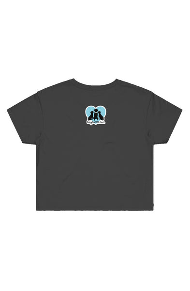 Dogs Are Better Street Crop Tee
