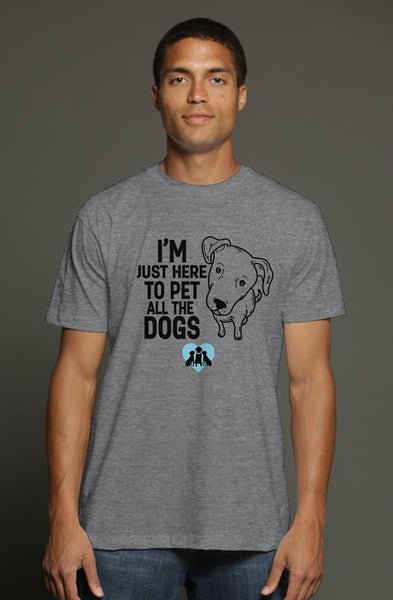 Pet the dogs t